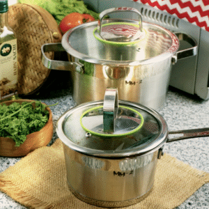 Panci Set MM 2 Stainless Steel Primaboga 20 & 16 cm